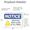 Signmission Safety Culture Sign, 14 in Width, Vinyl Decal, Rectangle OS-2PACK-NS-D-1014-L-15869 - alternate 3